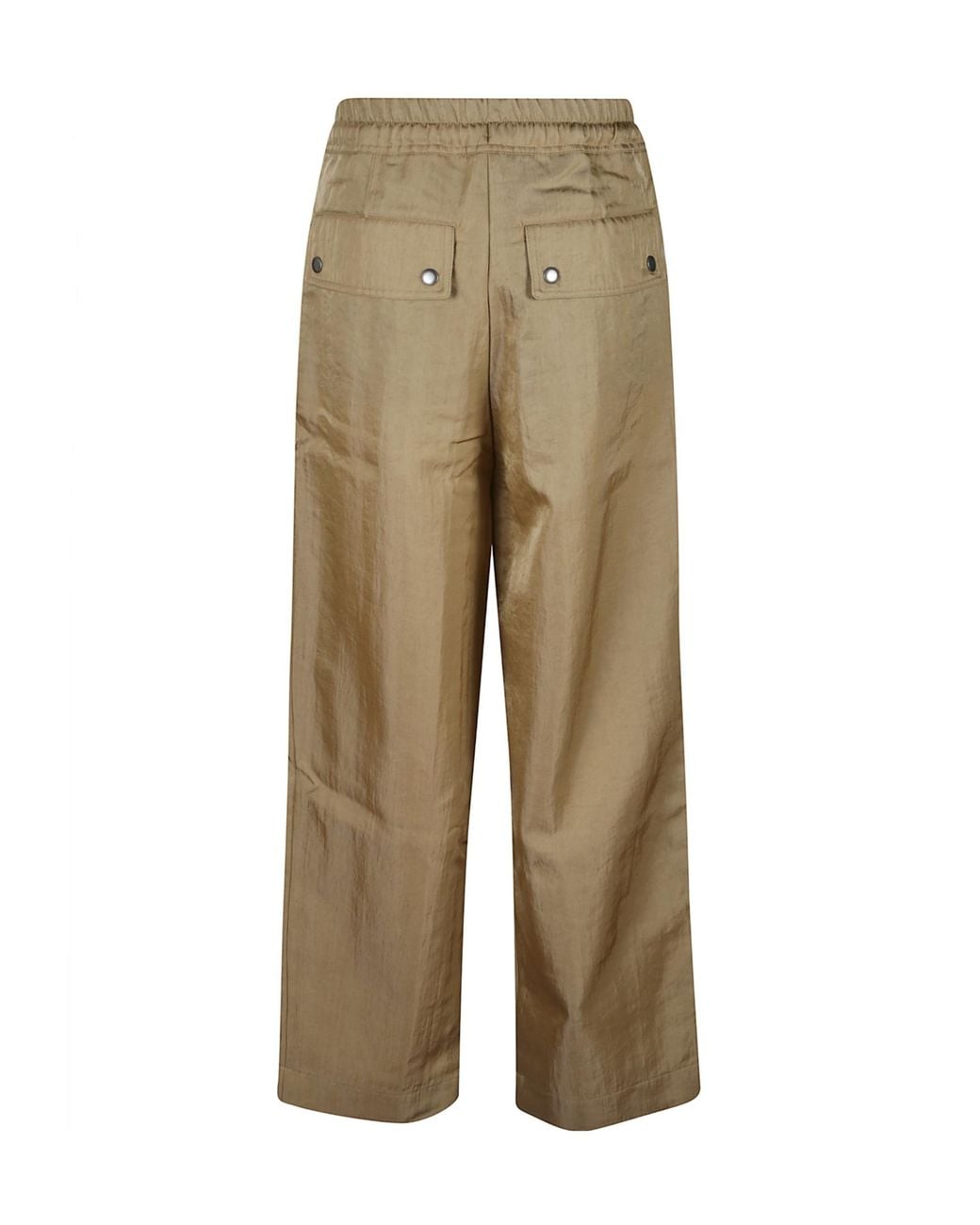 Dries Van Noten Natural Drawstring Casual Pants for men