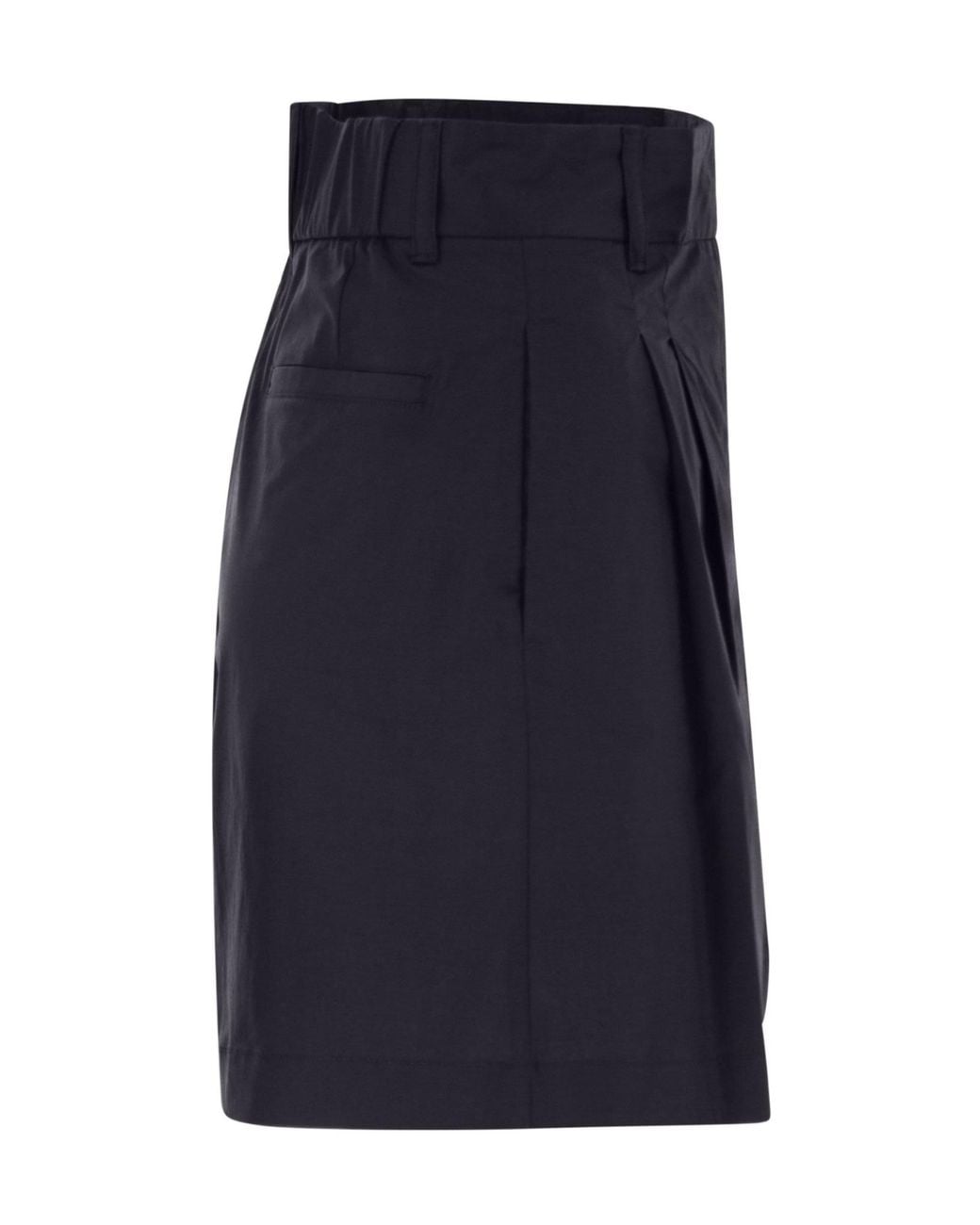 Herno Blue Elasticity Bermuda Shorts