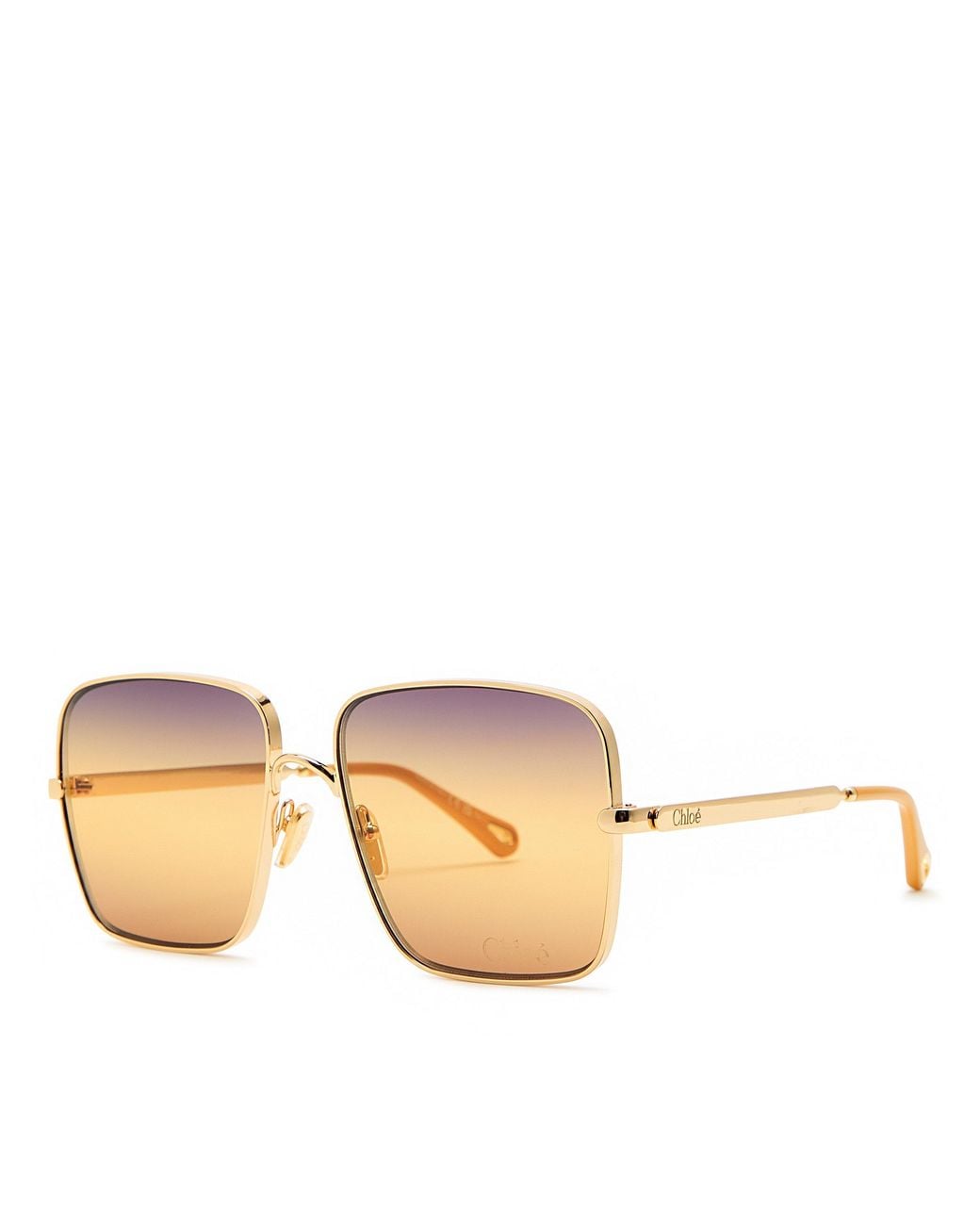 Chloé Metallic Metal Sunglasses