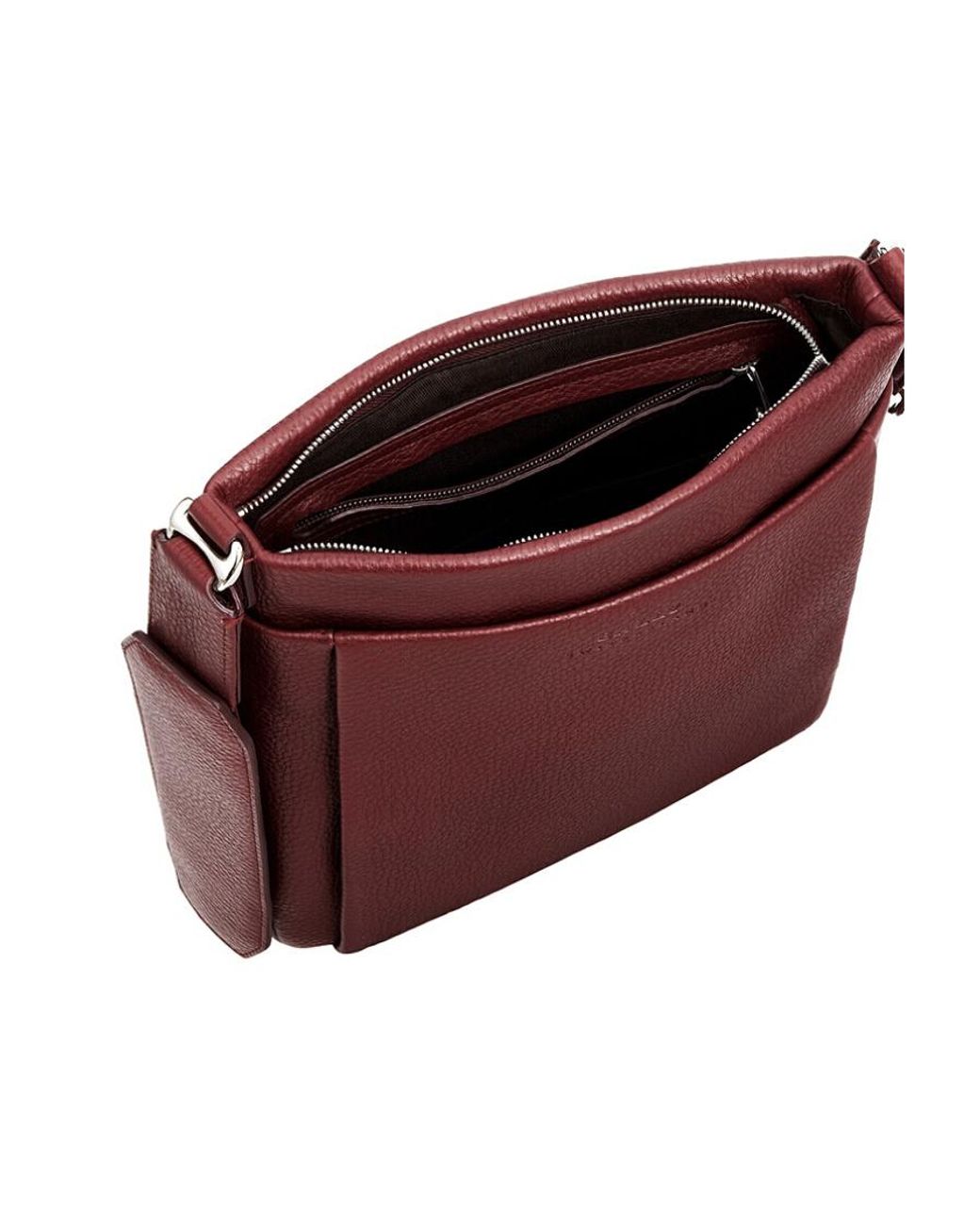 Bally Red Logo Details Satchel for men