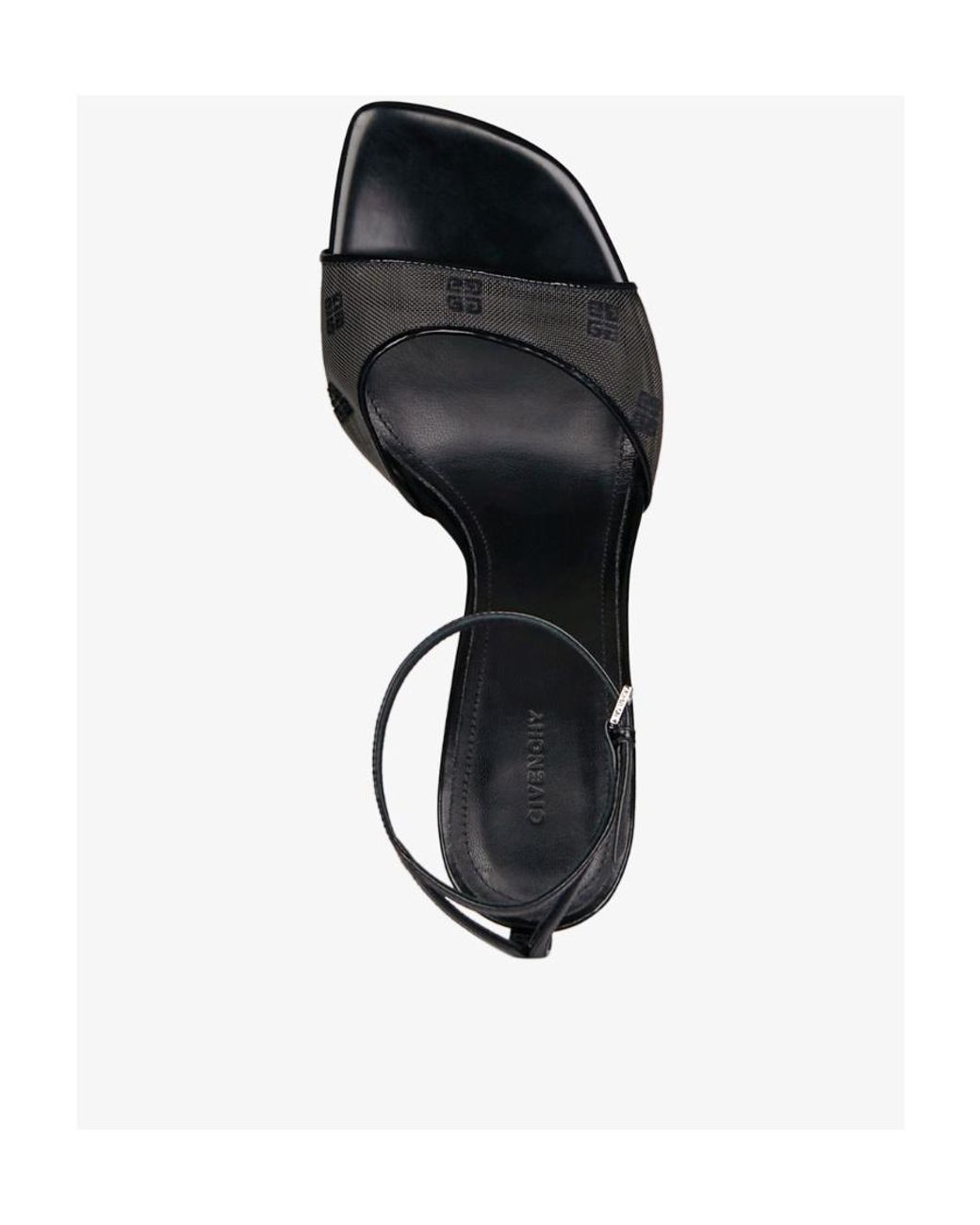 Givenchy White 4G Mesh Stitch Sandals