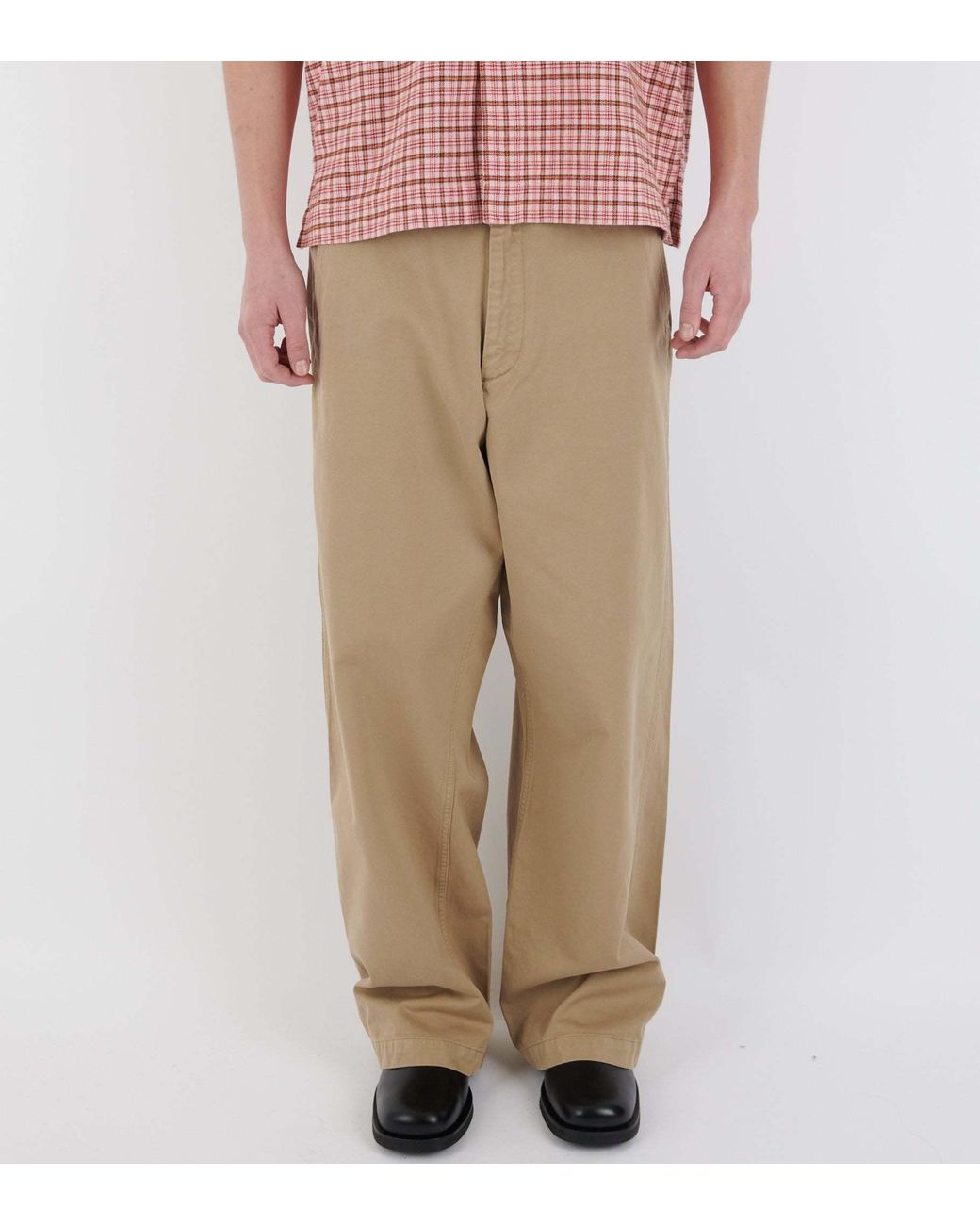 sunflower Natural Wide Twist Casual Pants for men