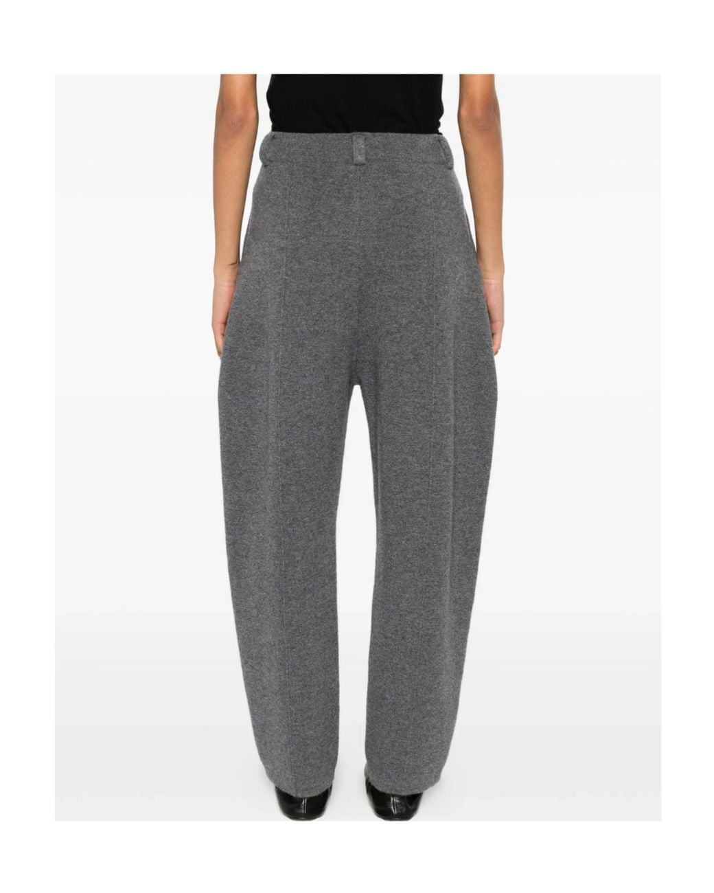 Lisa Yang Gray Wrenda Tapered Pants