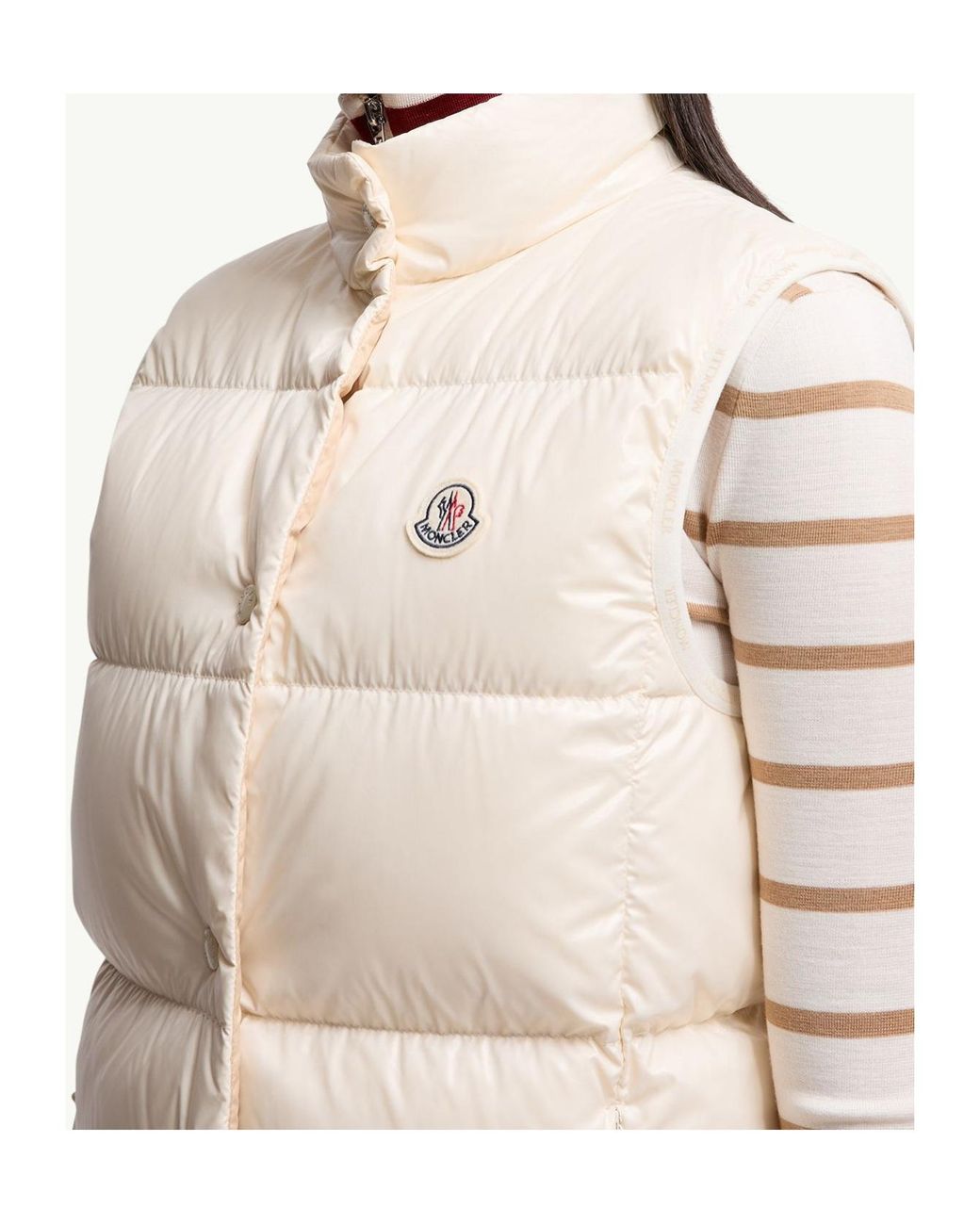 Moncler Natural Badia Down Gilet