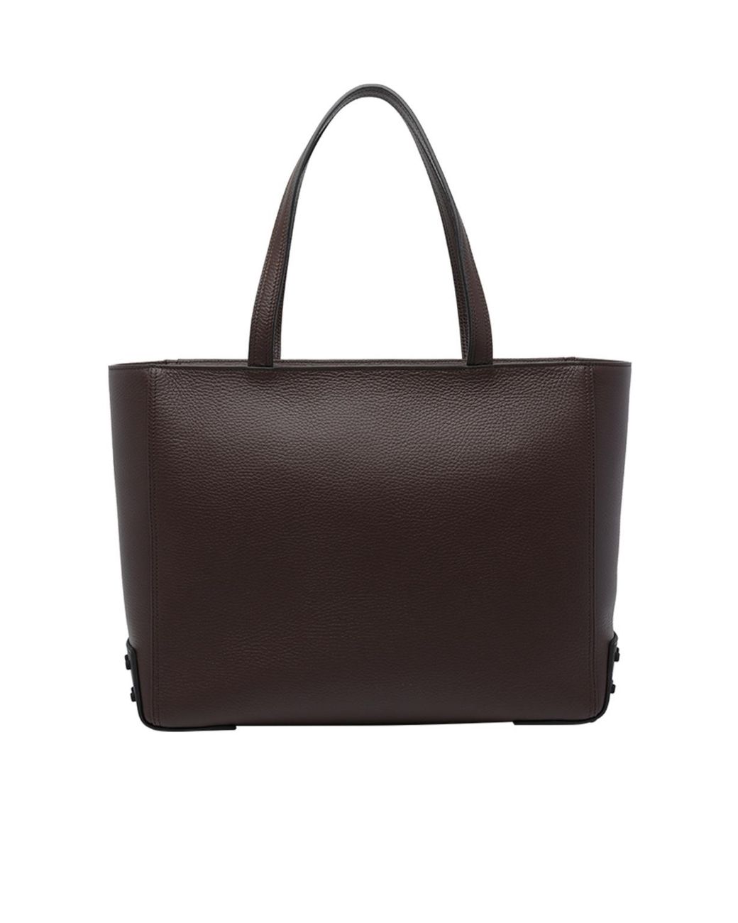 Tod's Brown Logo Embossed Top Handle Bag for men