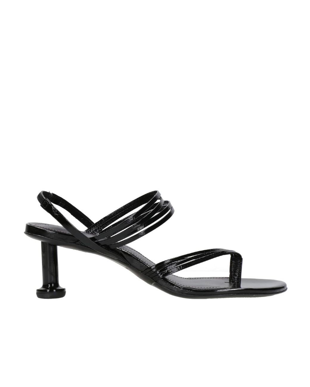 Alohas Black Salsa High-Heeled Sandals