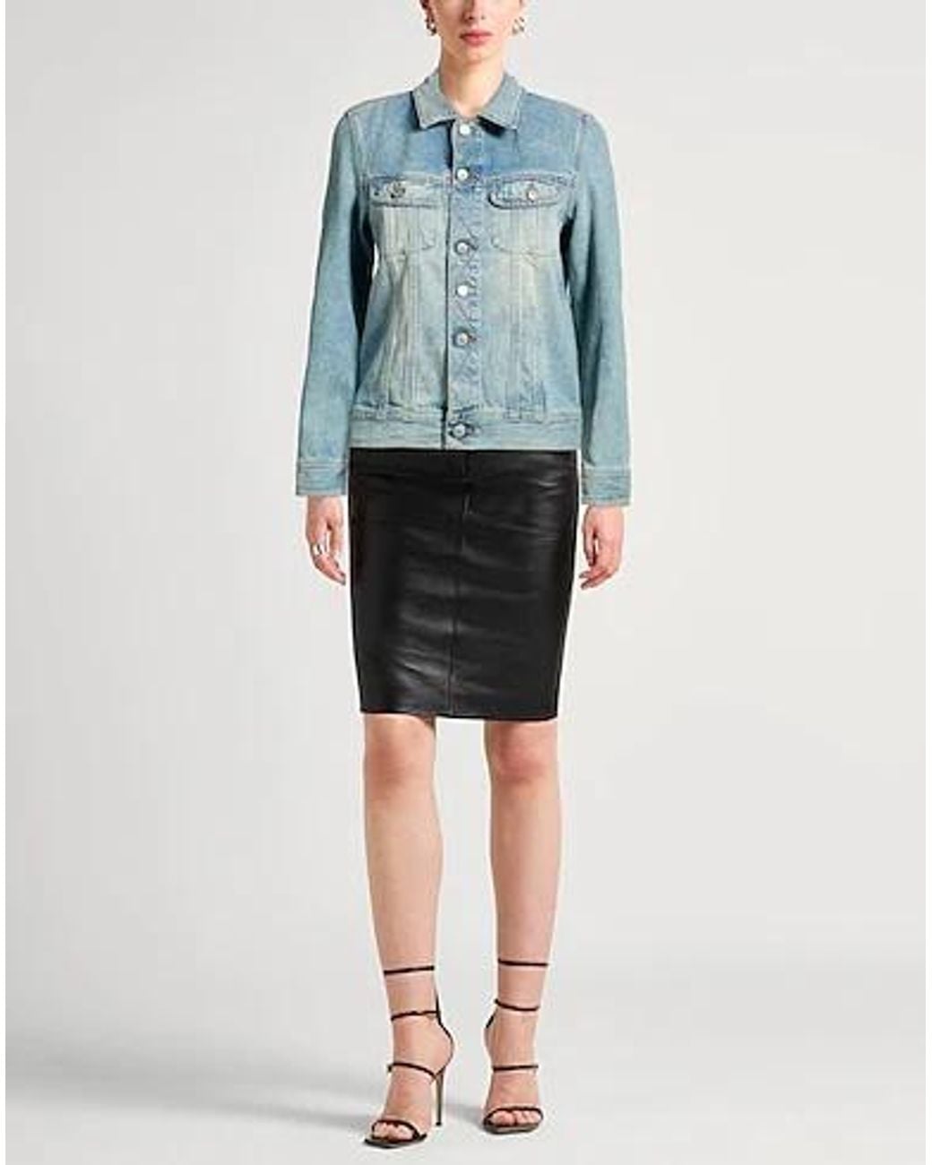 Maison Margiela Blue Minimal Denim Jacket