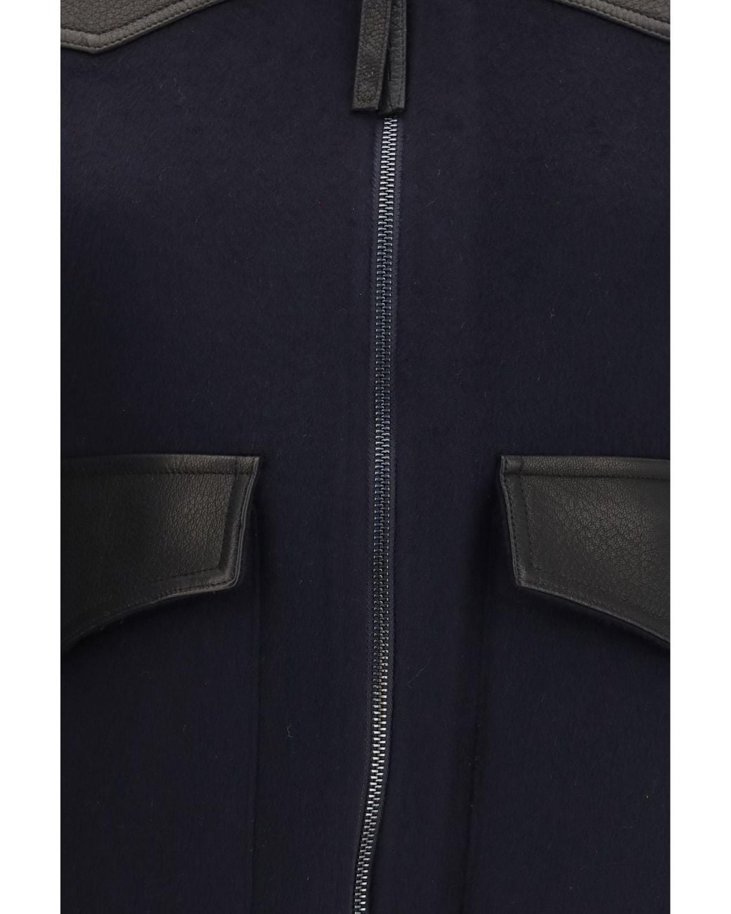 P.A.R.O.S.H. Blue Zip-Up Long Sleeve Jacket