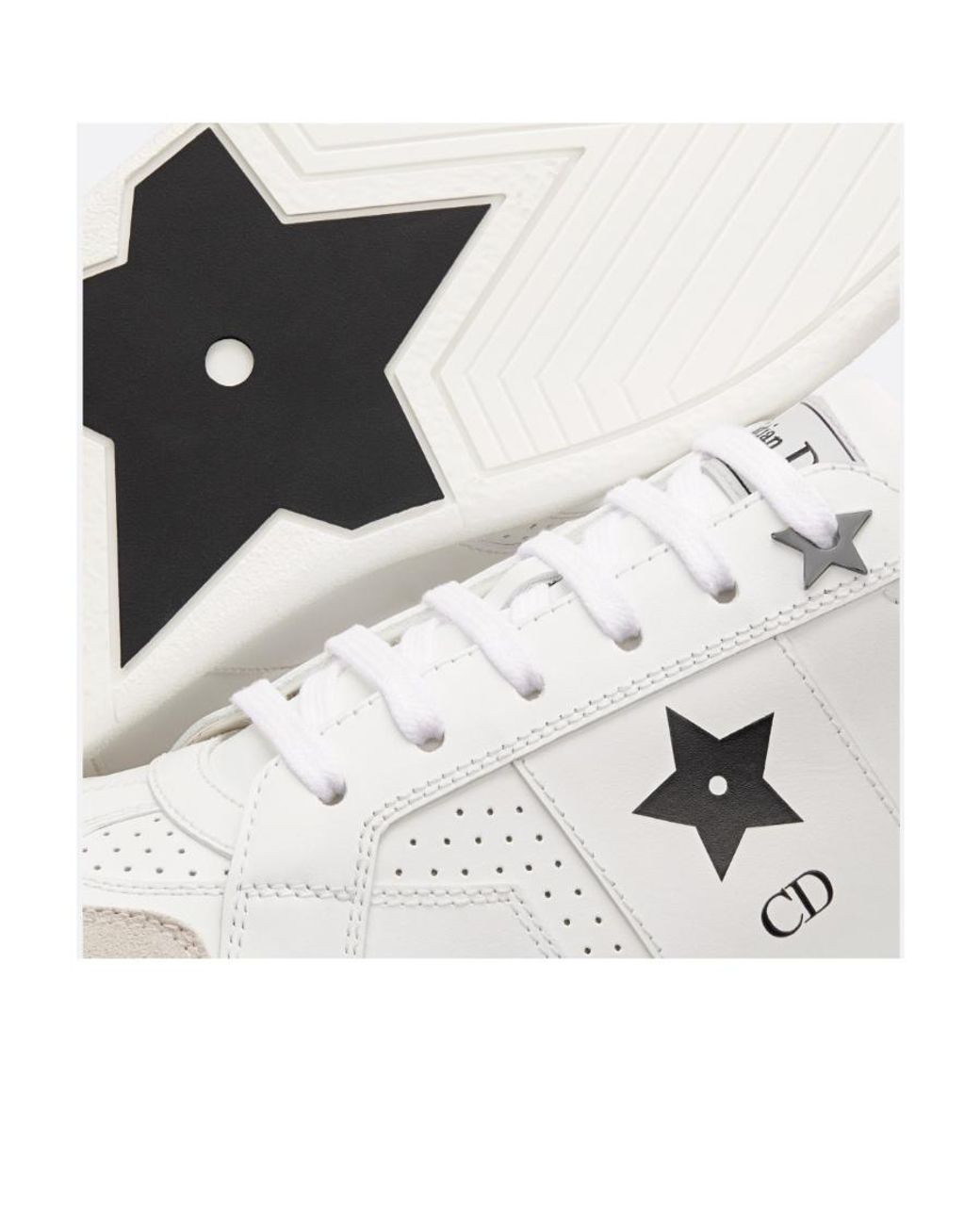 Dior White Star Sneaker