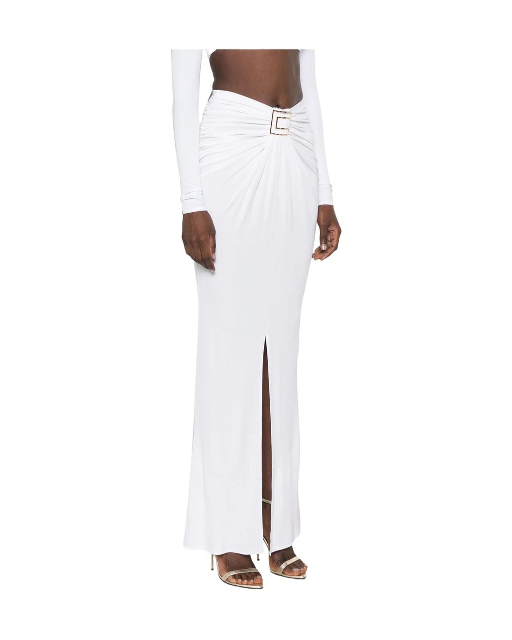 Elisabetta Franchi White Skirt
