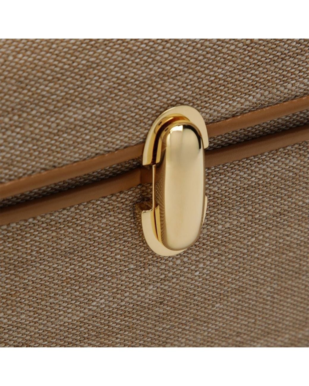 SAVETTE Metallic Structured Shoulder Bag
