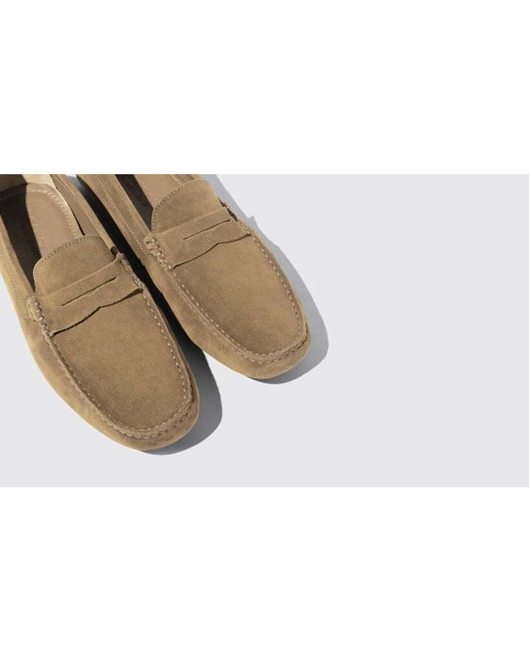 Scarosso Natural Round-Head Casual Shoes for men