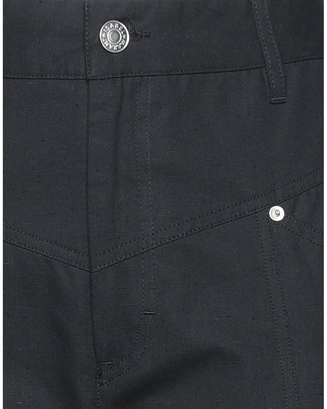 Isabel Marant Blue Simple Tapered Pants
