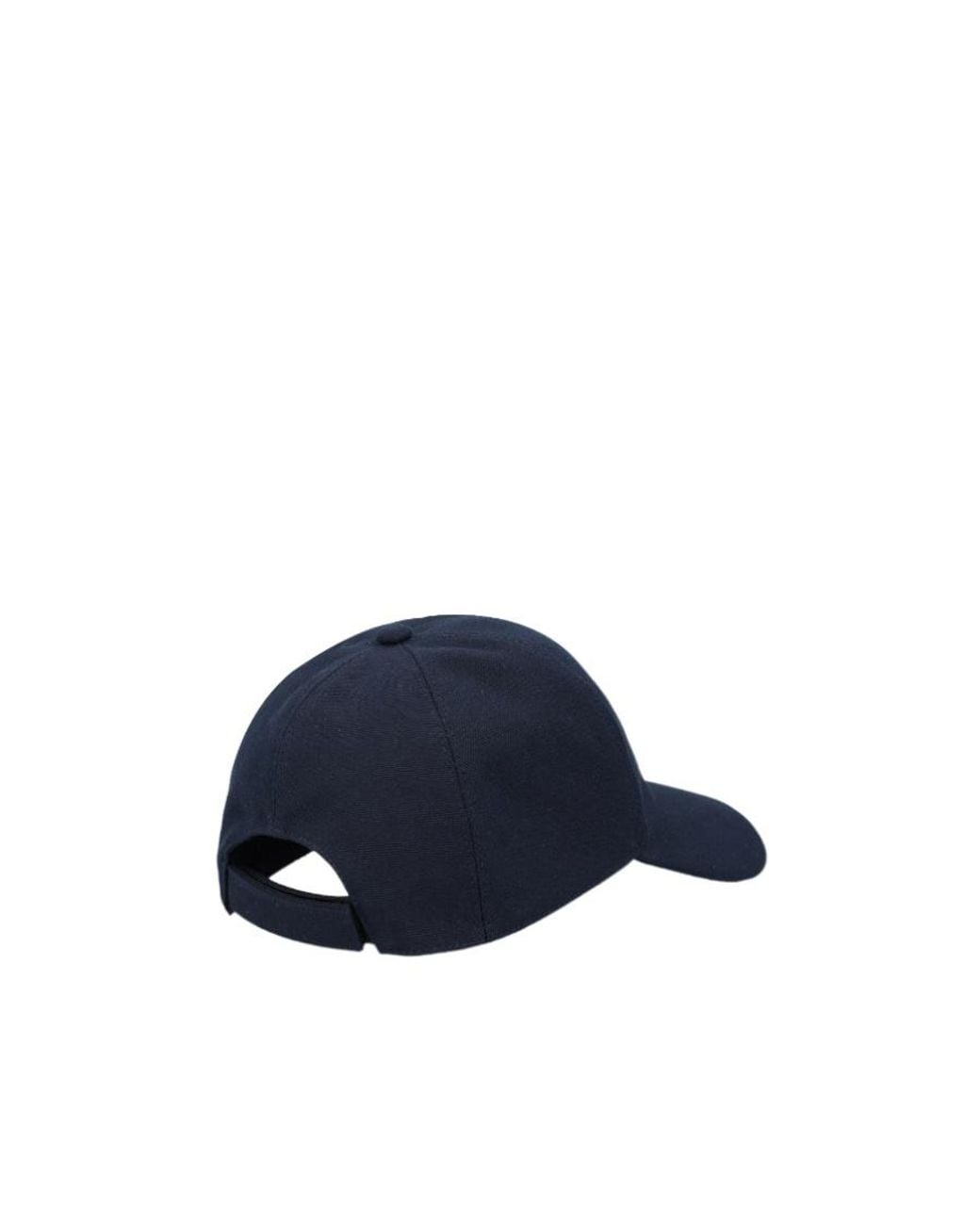 Fendi Blue Logo Patch Baseball Cap for men