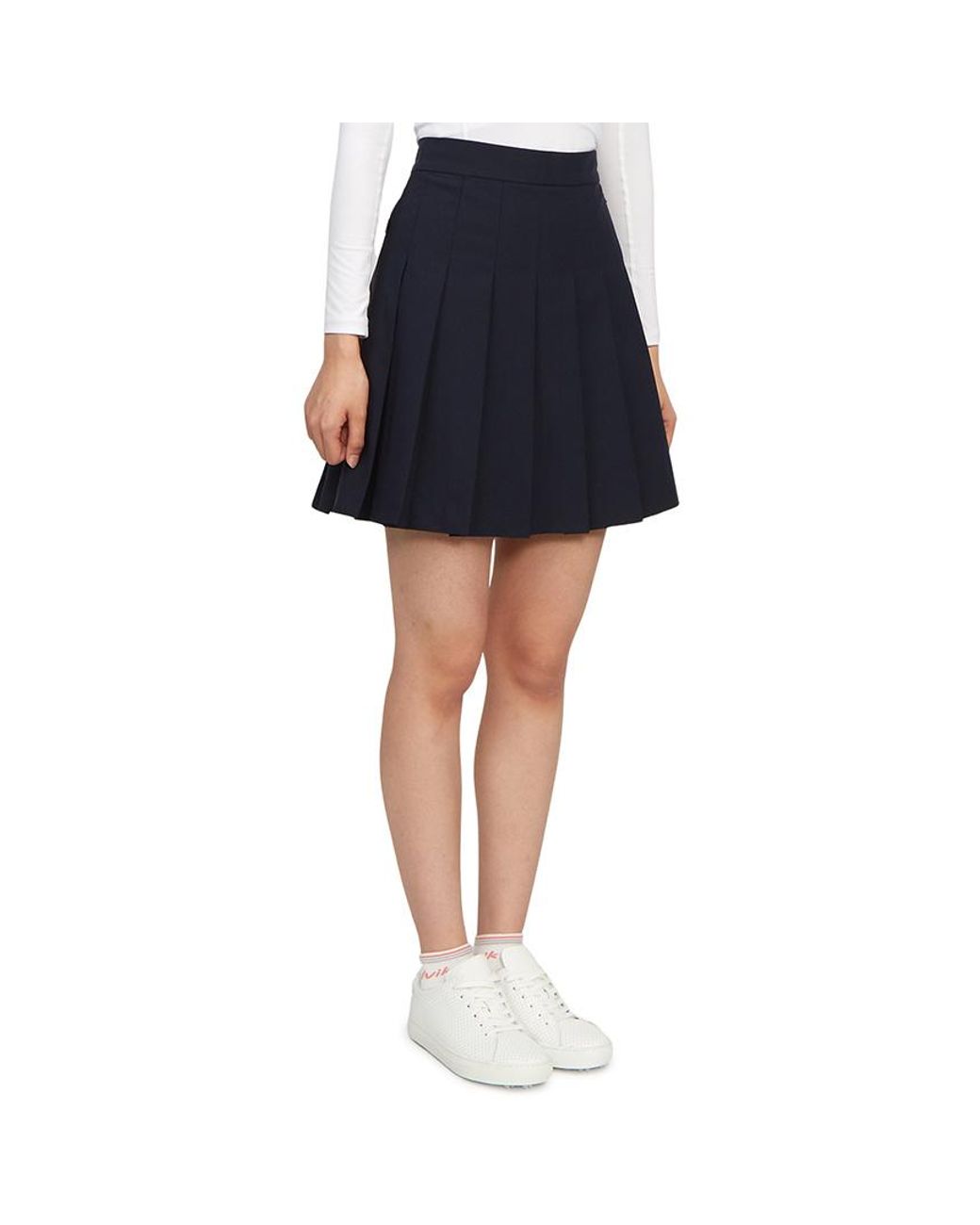 J.Lindeberg Blue Adina Pleated Golf Skirt