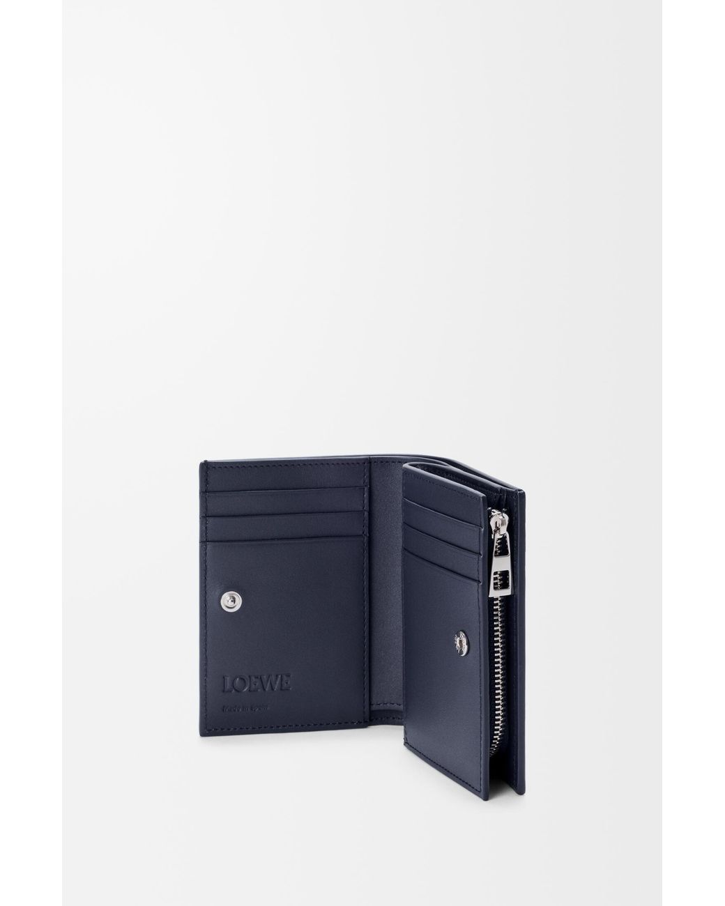 Loewe Blue Anagram Mini Wallet