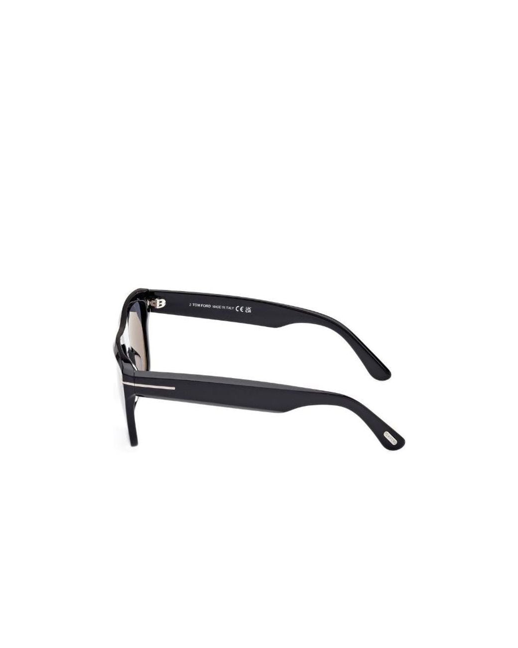 Tom Ford White Logo Sunglasses