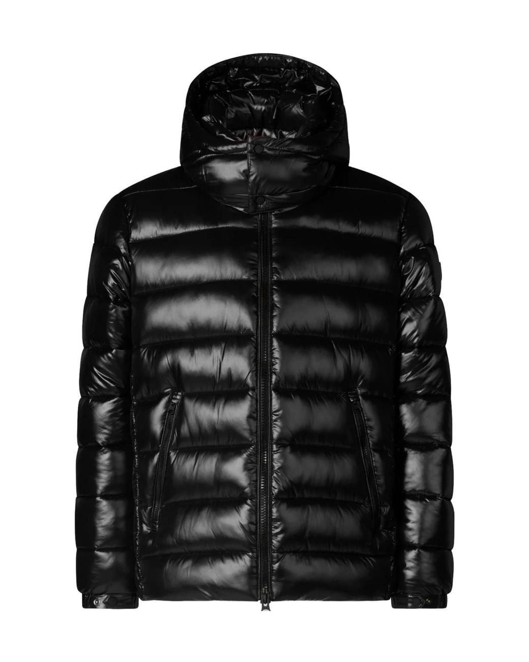 Save The Duck Black Florian Hooded Down Jacket for men
