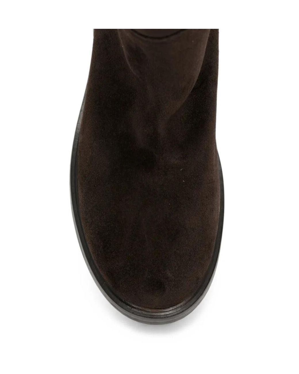Strategia Black Round-Toe Tall Boots