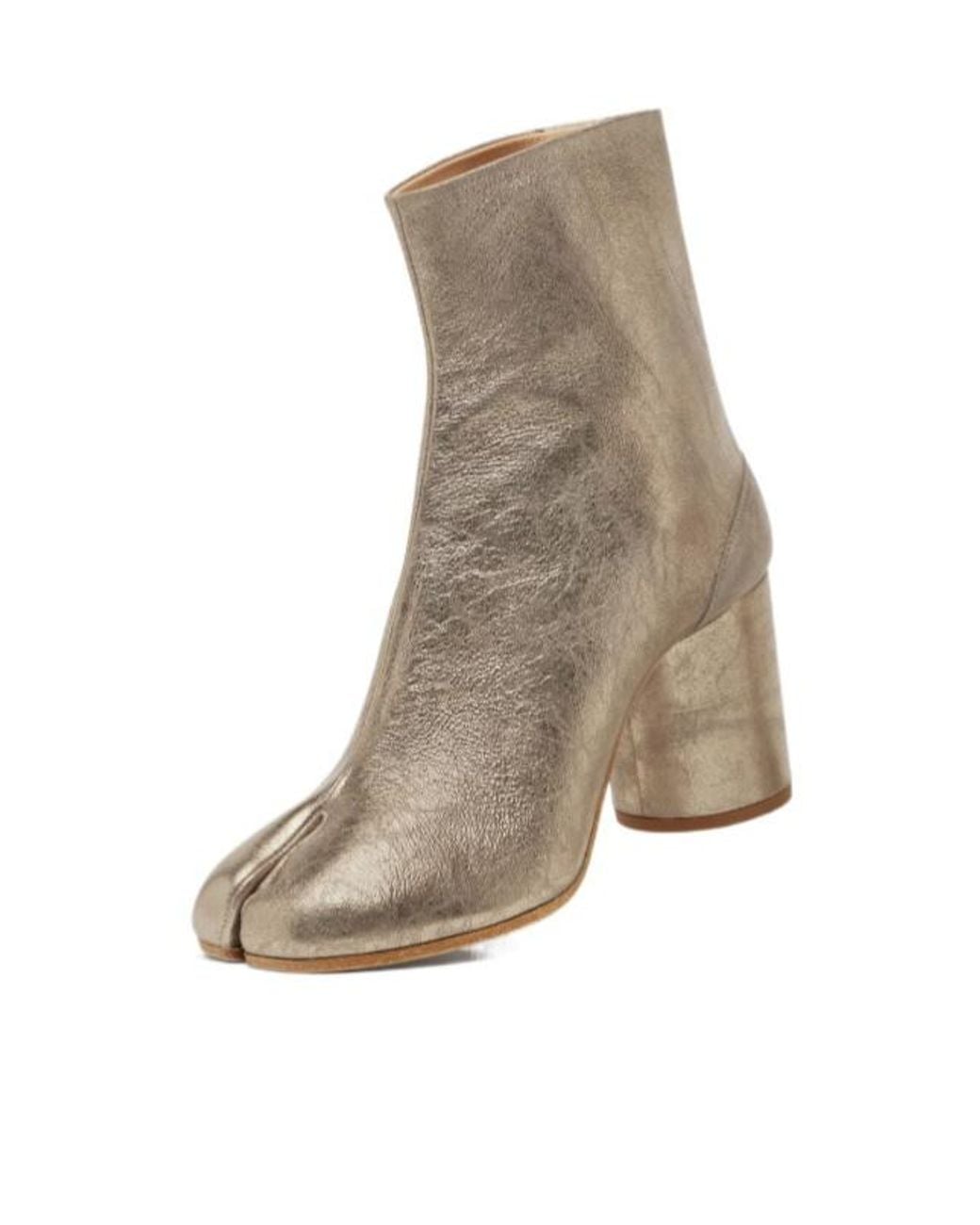 Maison Margiela Natural Tabi Ankle Boots