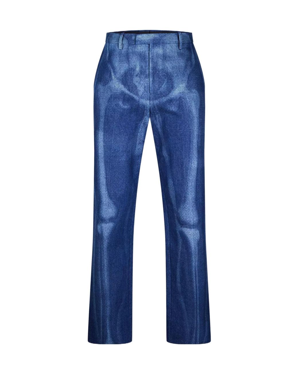Off-White c/o Virgil Abloh Blue Body Scan Denim Jeans for men