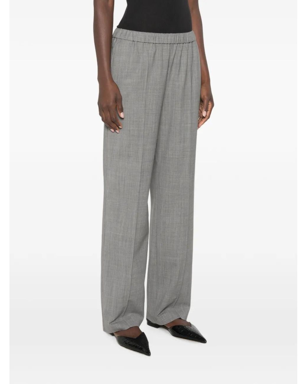 Fabiana Filippi Gray Gubbio Trousers