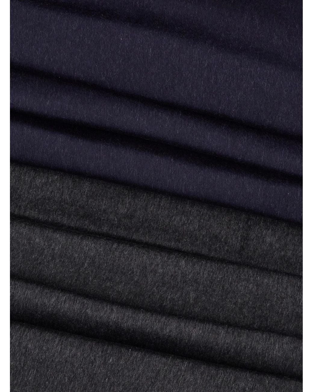 Ferragamo Blue Ferragamo Fringe Detailed Scarf for men