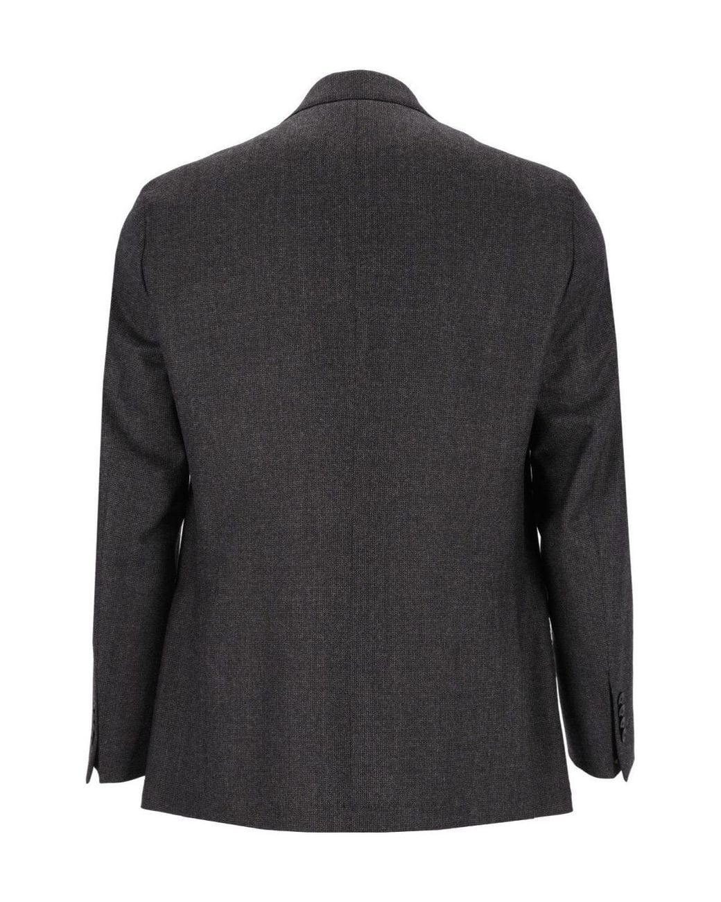 Al Duca D'aosta Black Long-Sleeve Suit Set