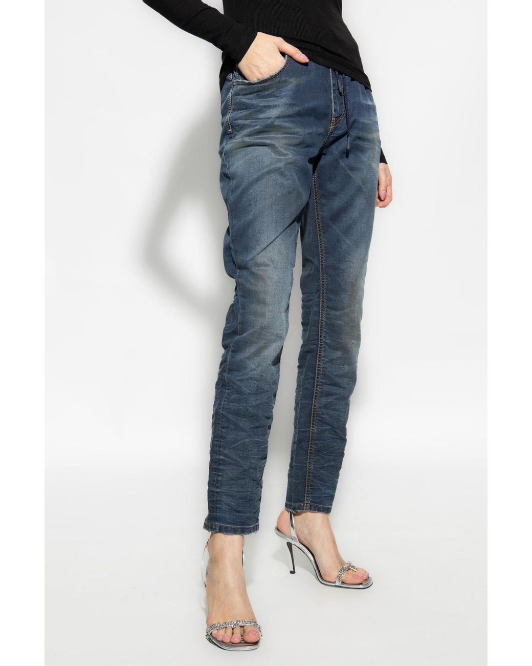 DIESEL Blue 2031 D-Krailey Tapered Leg Drawstring Jeans