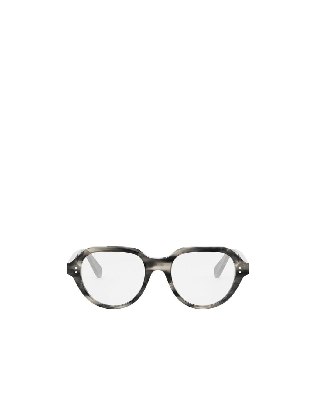 Céline White Full Frame Plain Mirror for men