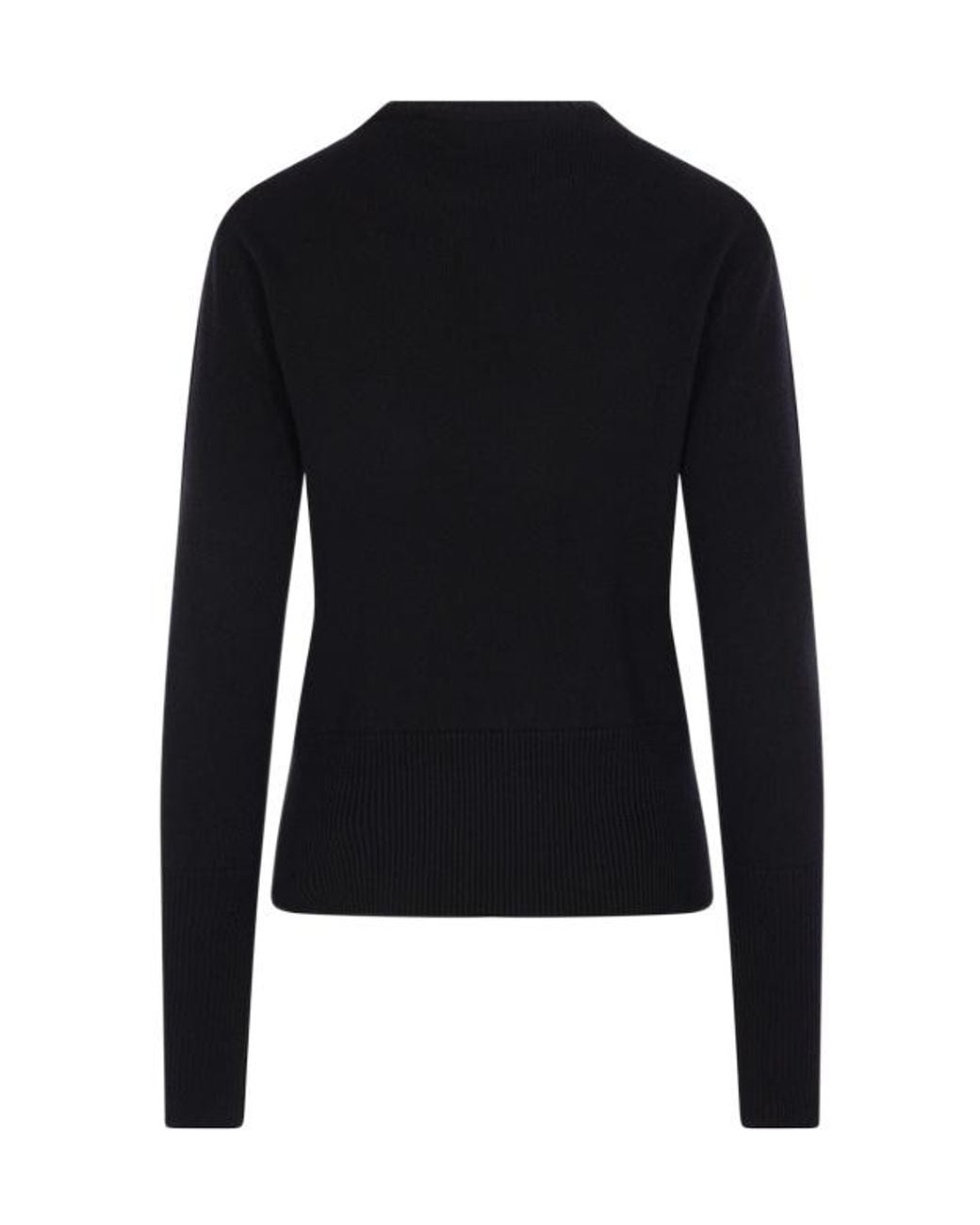 Vivienne Westwood Black Katie Orb Knitted Sweater