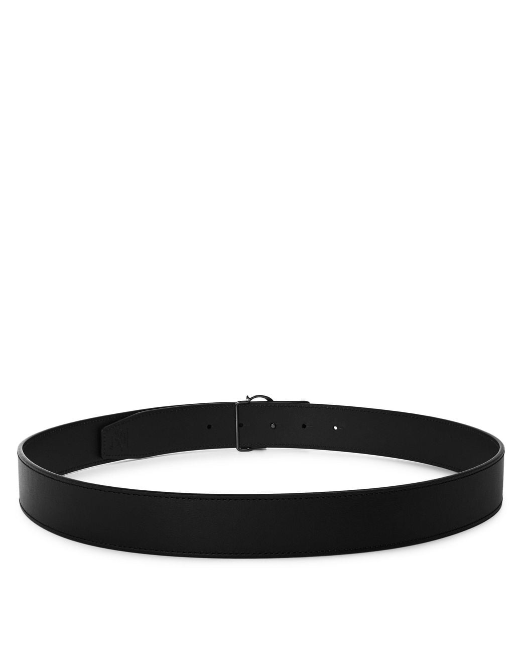 Christian Louboutin White Smoothleather Belt for men