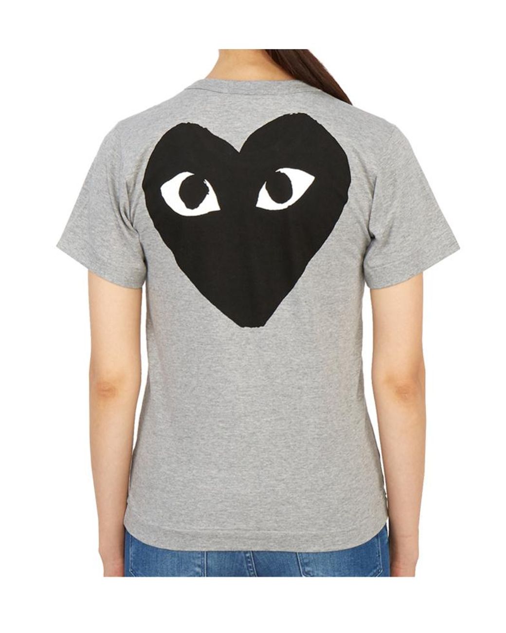 Comme des Garçons Gray Crew Neck T-Shirt