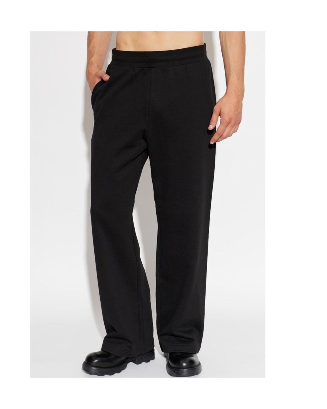 DIESEL Black P Martains Relaxed Sweatpants for men