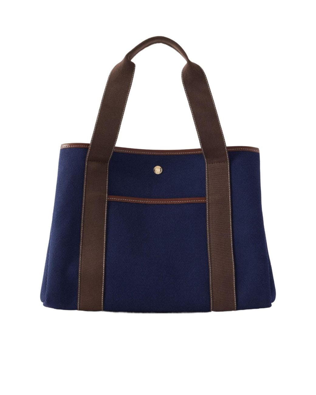 Rue de Verneuil Blue Casual Handbag