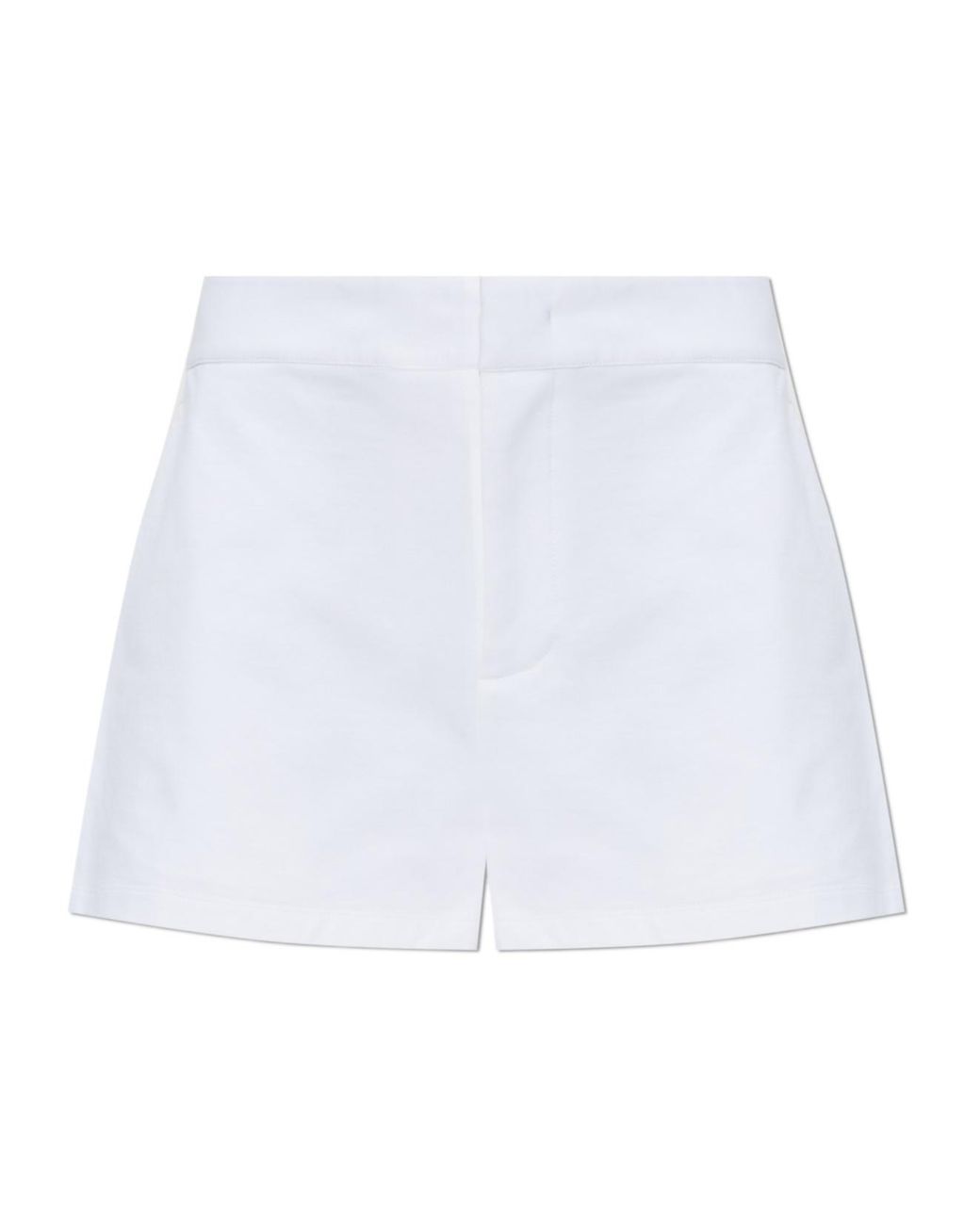 DSquared² White Elasticated-Waistband Shorts
