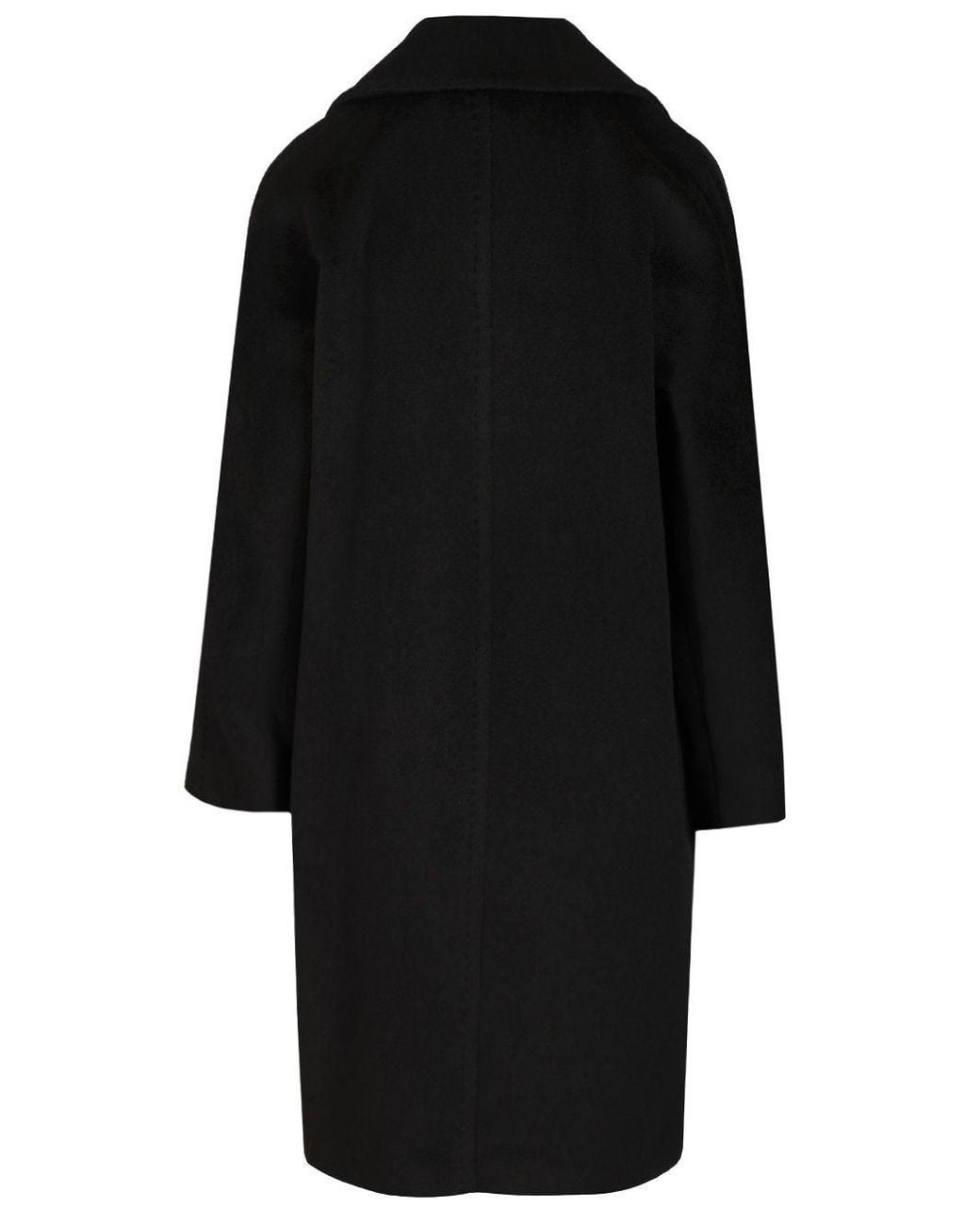 Max Mara Black Studio Tokio Double Breasted Coat