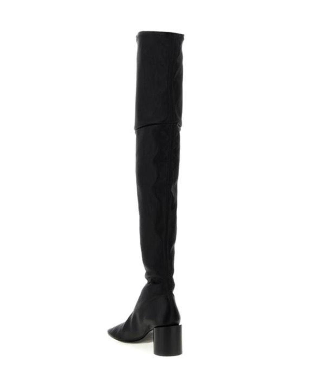 Jil Sander Black Nappa Boots