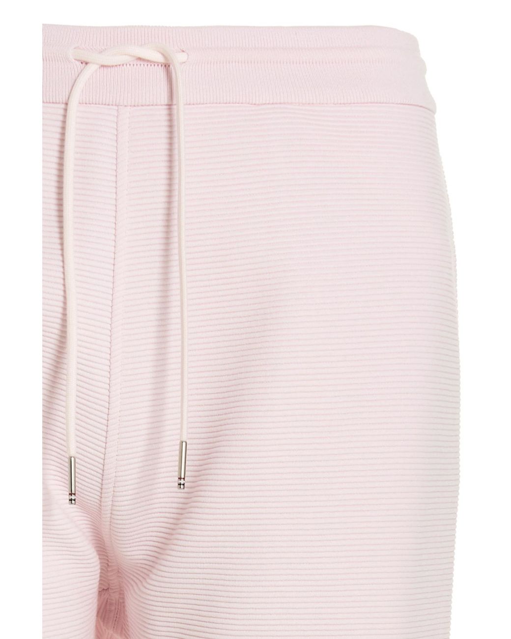 Thom Browne Pink Ottoman Rib 4-Bar Stripe Track Pants for men