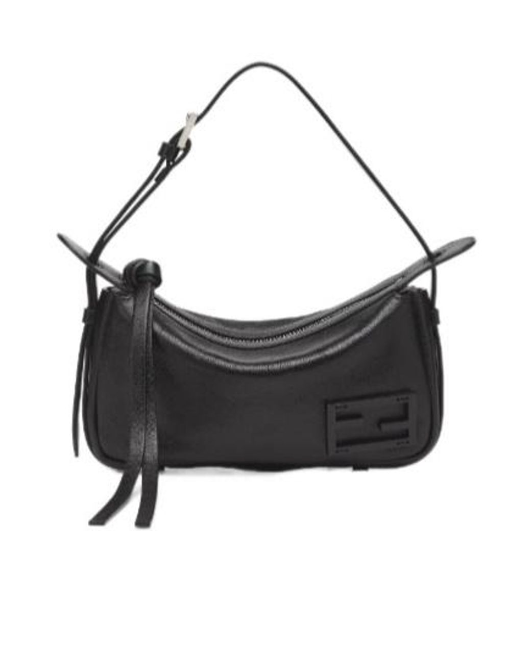 Fendi Black Simply Mini Shoulder Bag