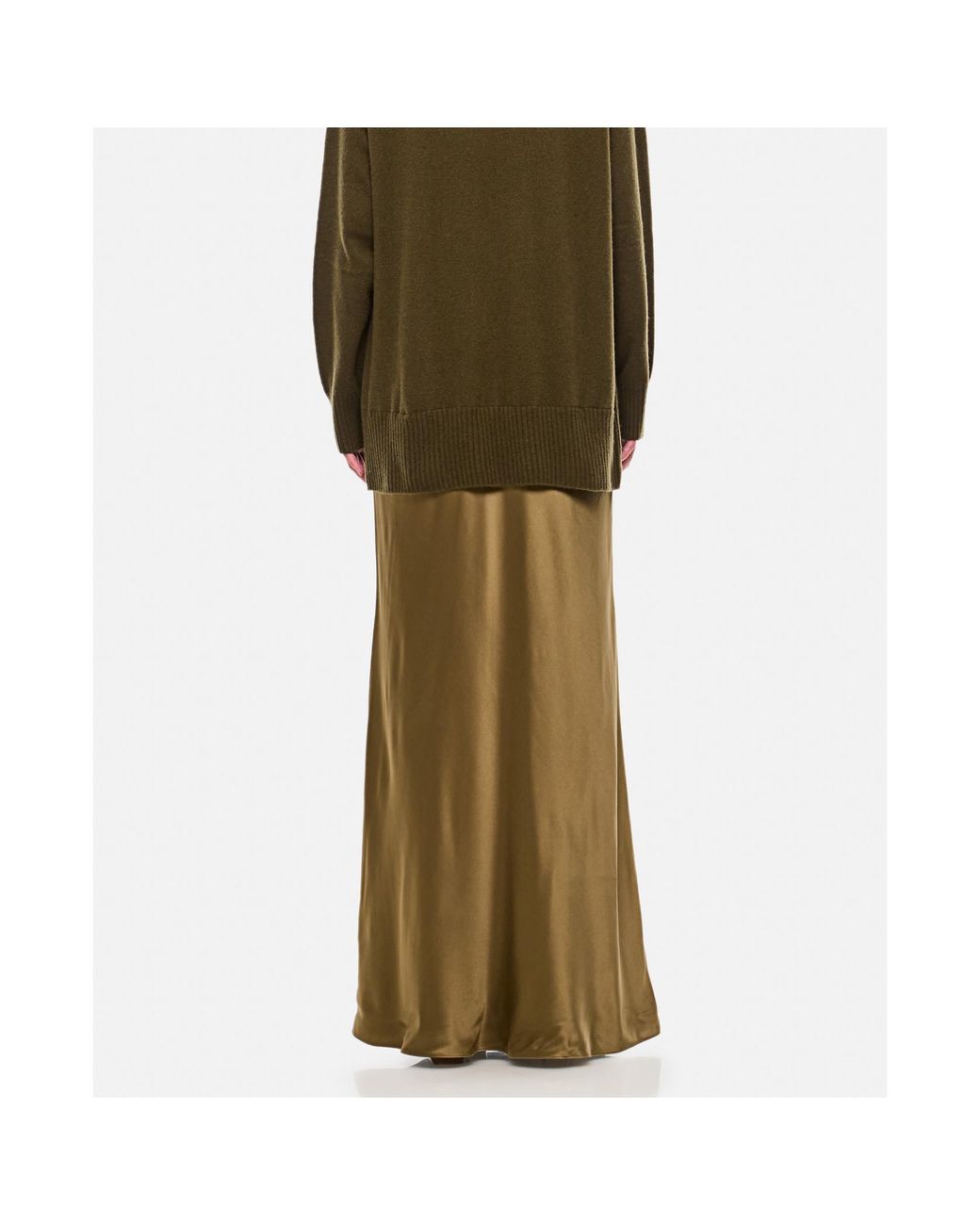 Christopher Esber Green Monument Long Knit Dress