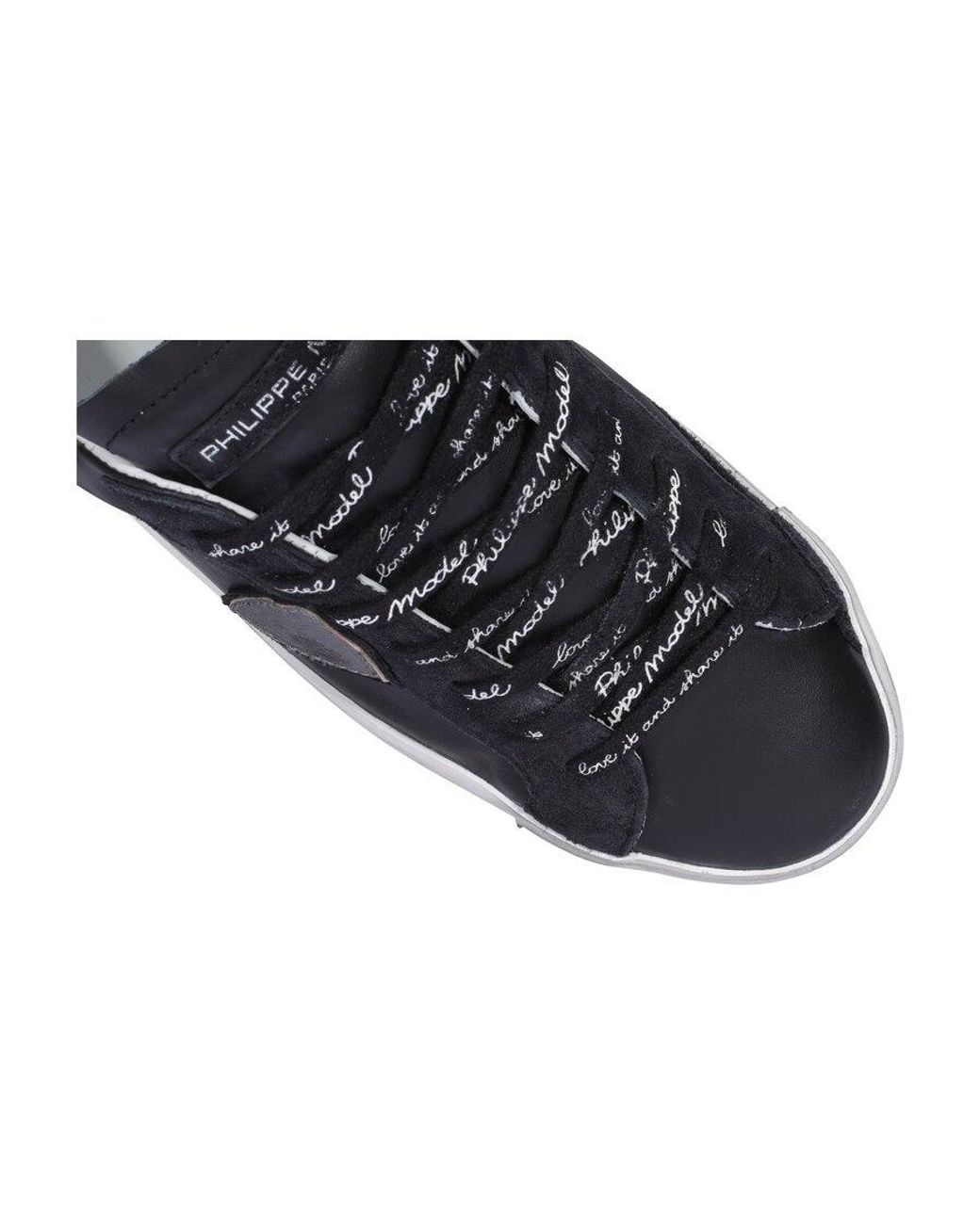 Philippe Model Blue Prsx Lace-Up Sneakers for men
