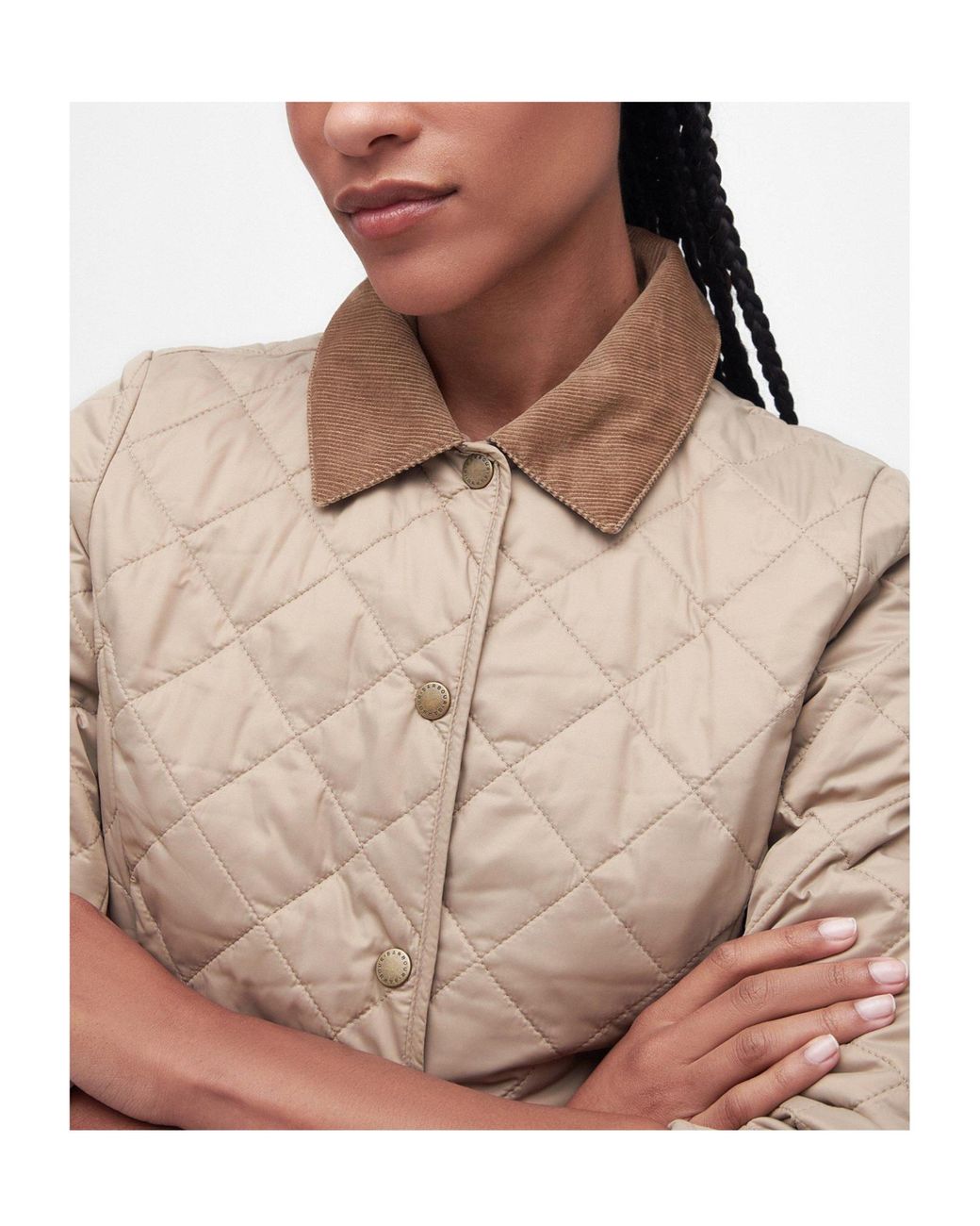 Barbour Purple Deveron Jacket