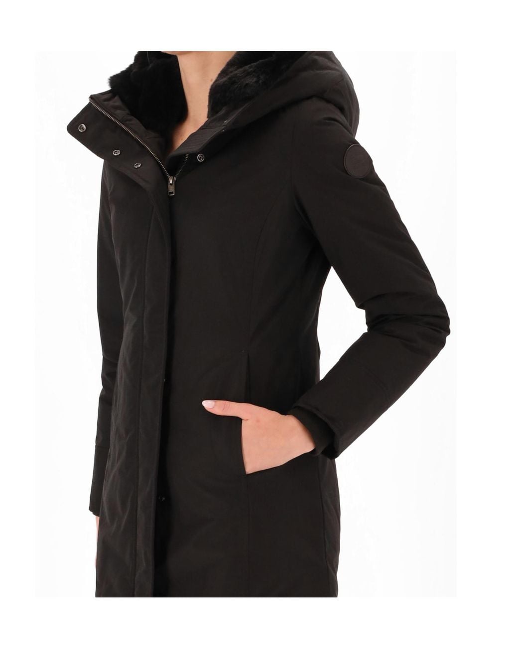 Woolrich Black Boulder Down Jacket