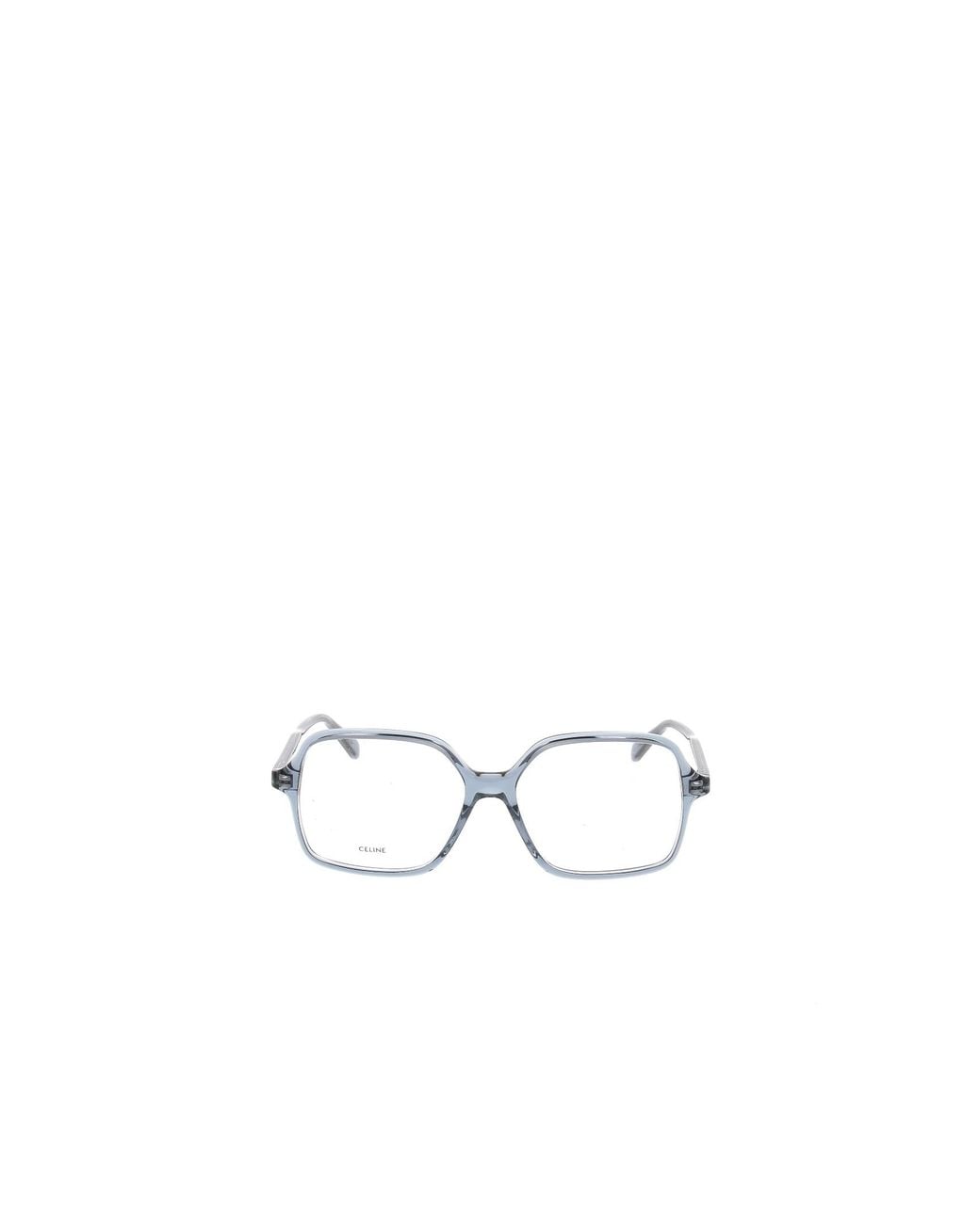 Céline White Square Frame Mirror