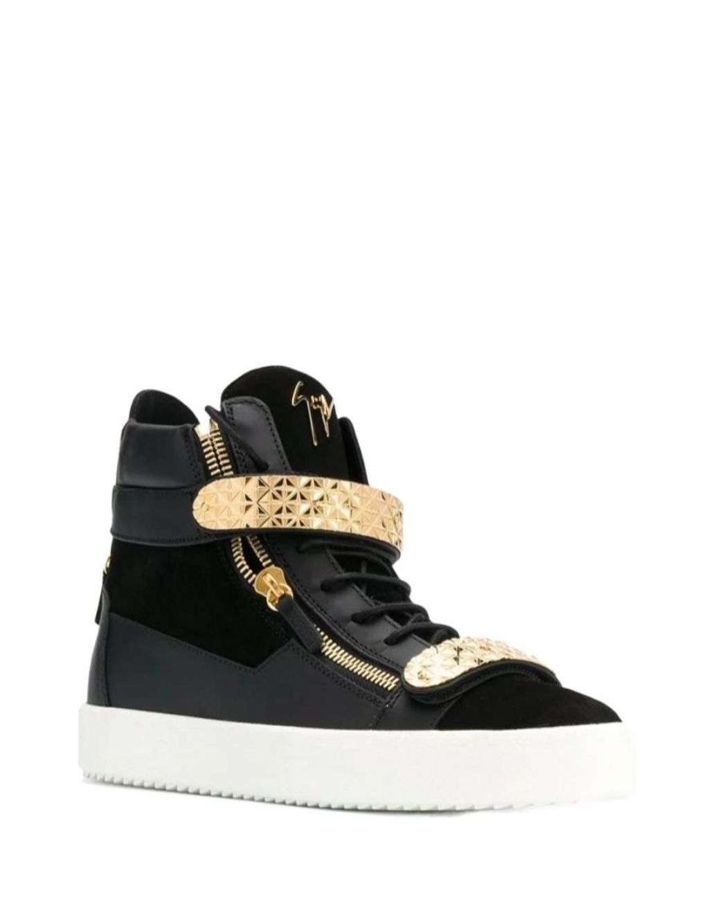 Giuseppe Zanotti Black High-Top Sneakers for men