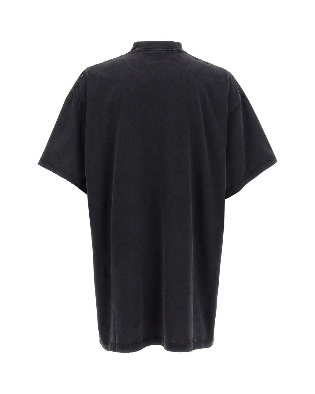 Balenciaga Black 3B Liquefied Oversized T-Shirt for men