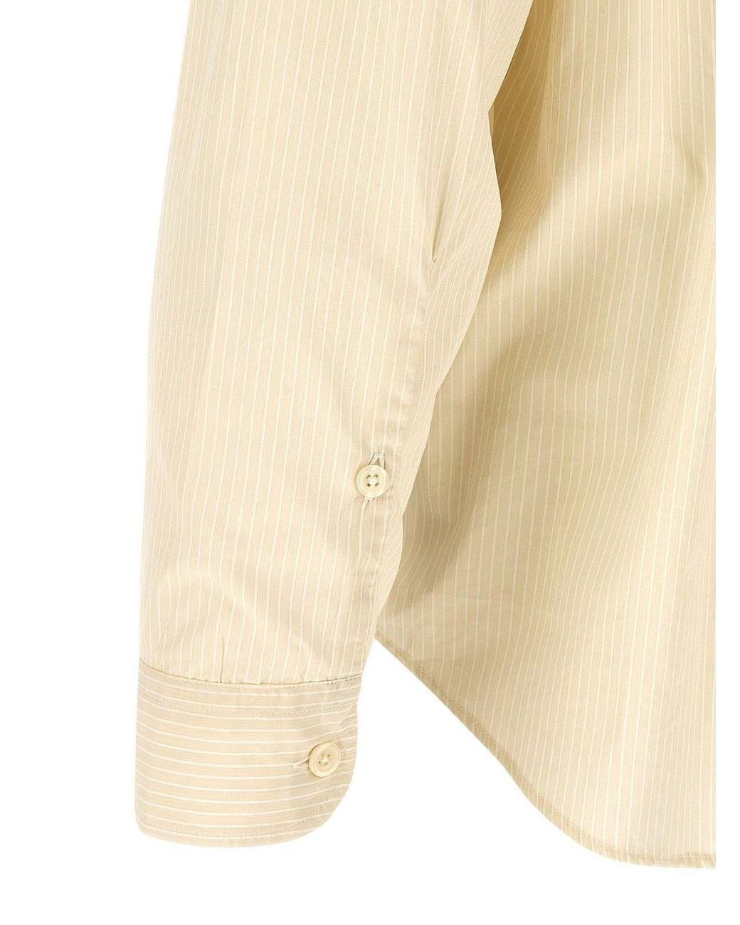 mfpen Natural Exact Boxy Striped Shirt for men