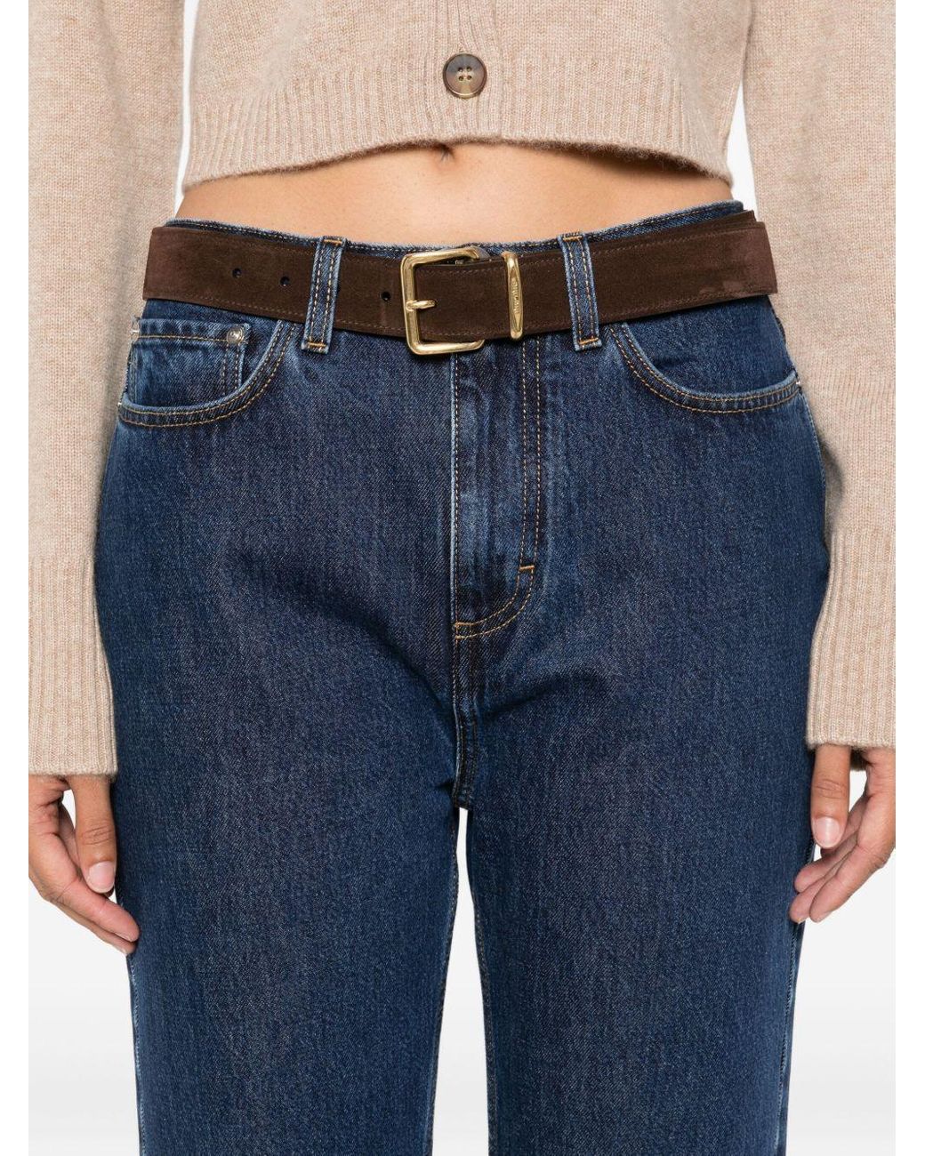 Loulou de Saison Blue Multi-Pocket Jeans