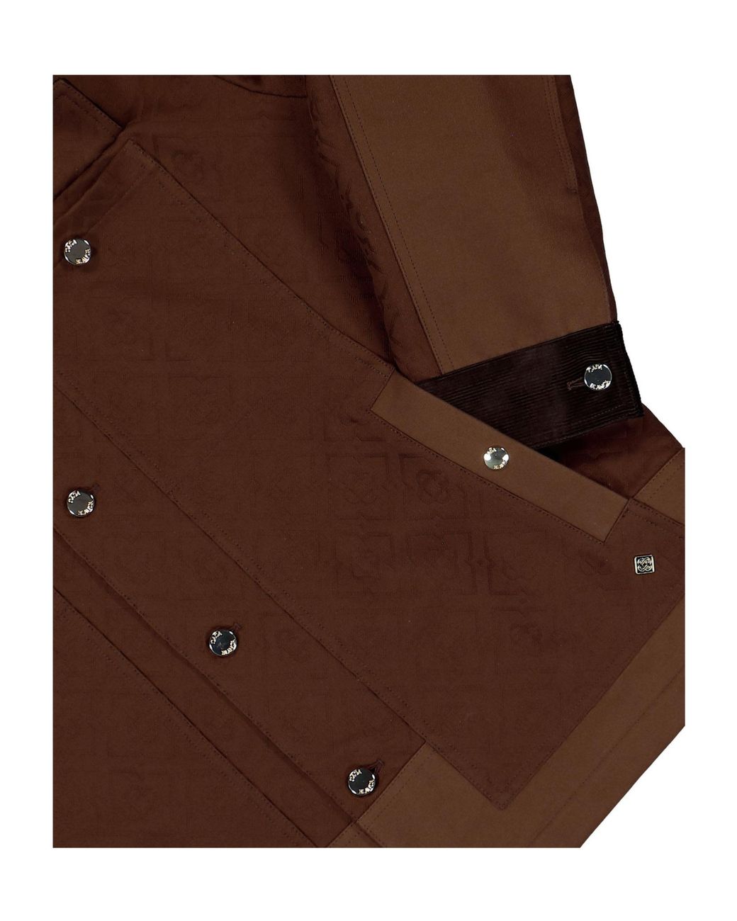 Casablanca Brown Workwear Safari Jacket for men